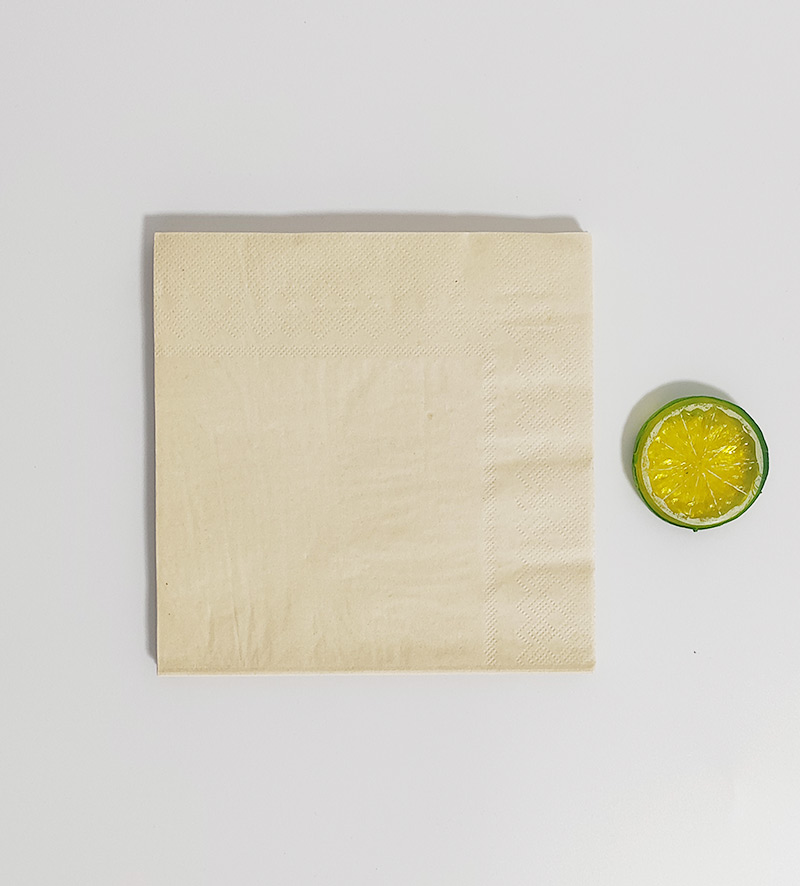 Wholesale Compostable Brown Bamboo Napkins In Bulk