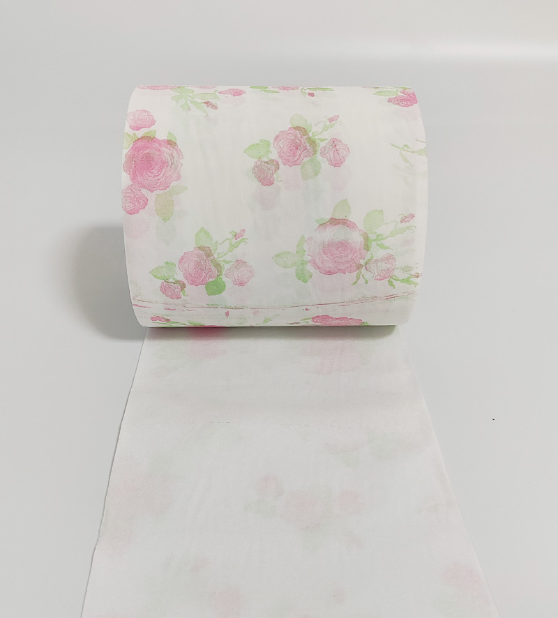 Pink Color Embossed Virgin Toilet Tissue 2ply Pink Toilet Paper